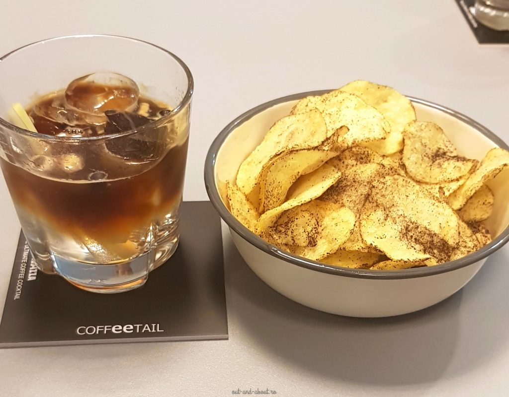 Coffeetail and coffeechips Lavazza