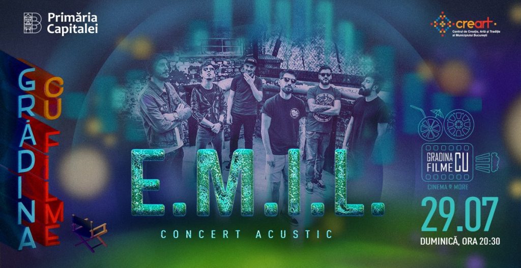 Concert EMIL in Gradina cu filme