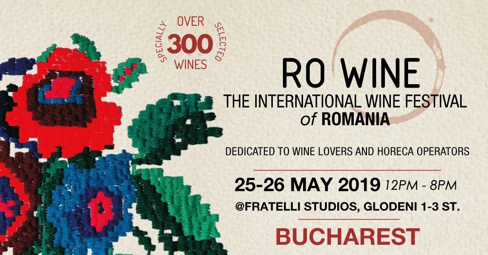 Ro Wine International Wine festival
weekend 24-26 mai