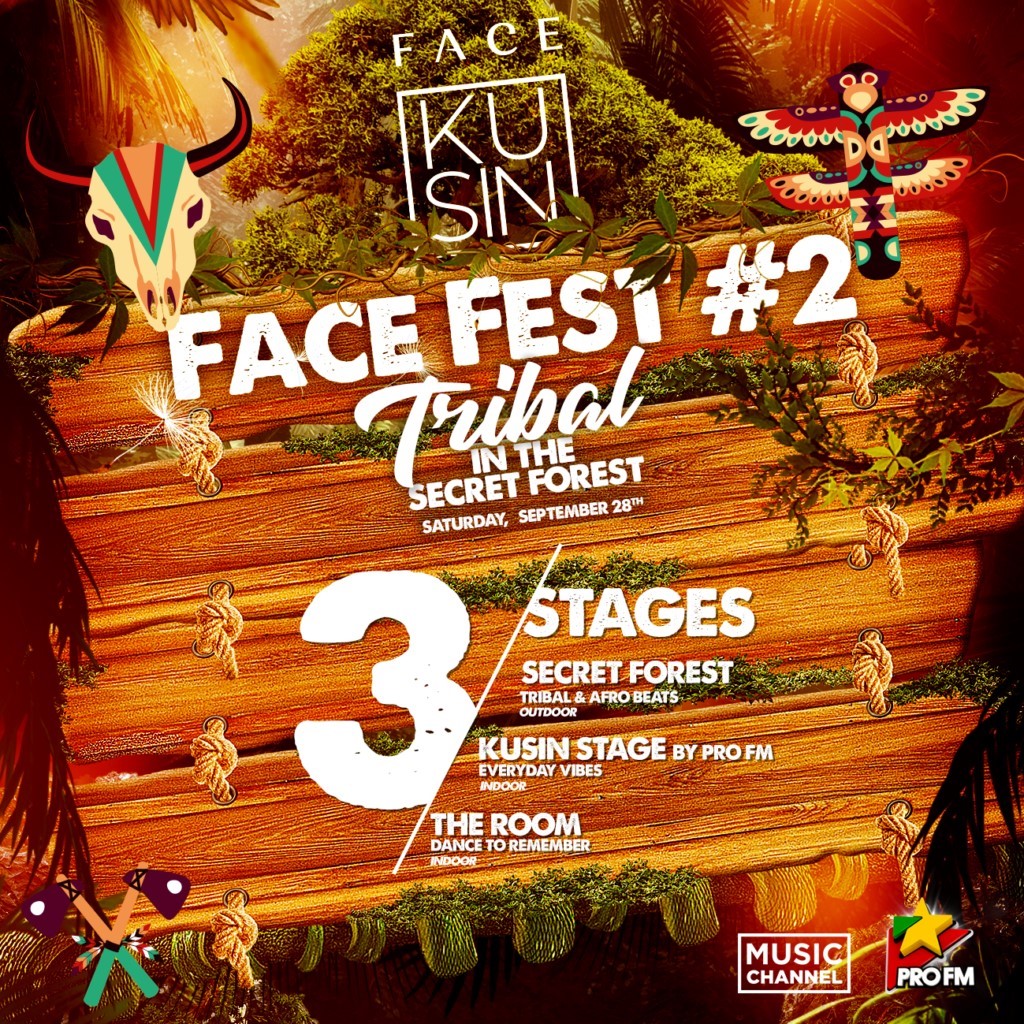 Face fest - Tribal in the secret forest
weekend 27-29 sept