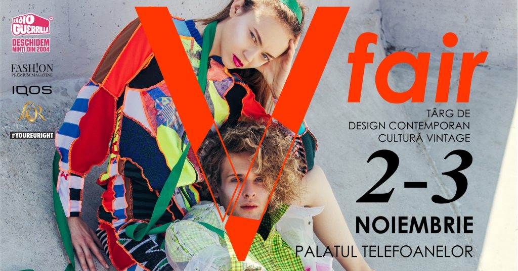 V fair - targ de design contemporan si cultura vintage
weekend 1-3 noiembrie