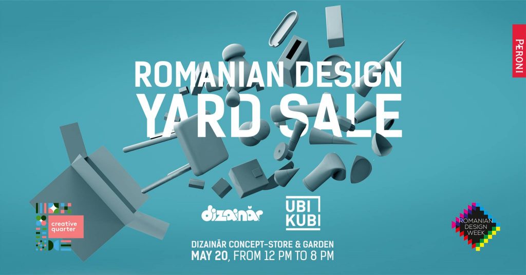 romanian design yard sale