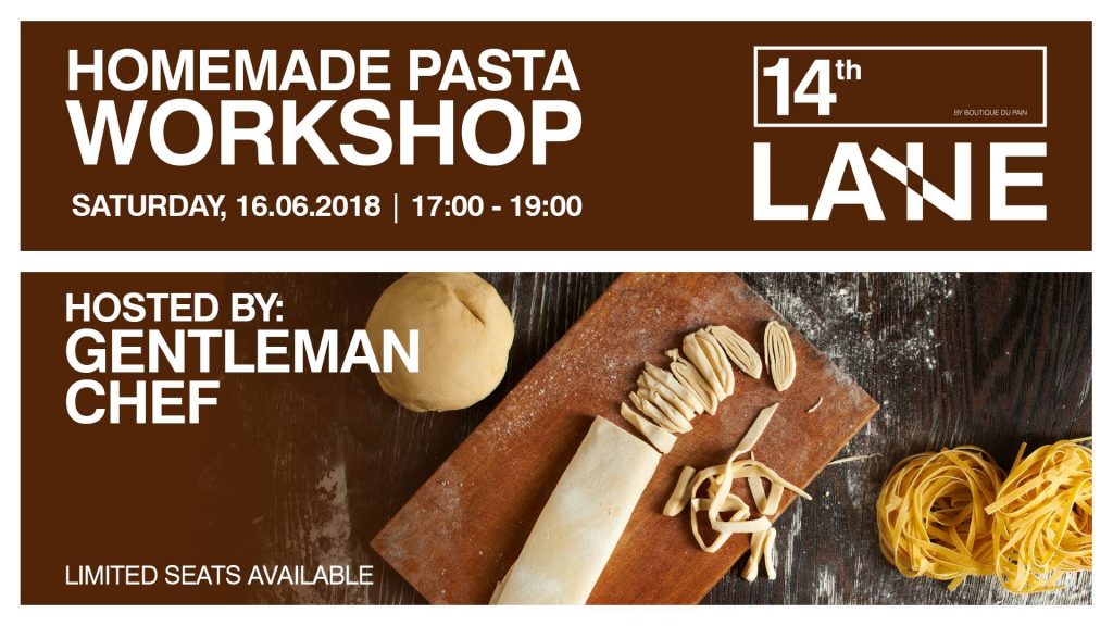 Homemade pasta workshop