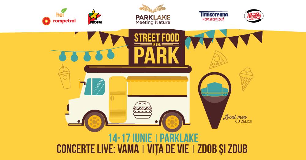 street food in the park