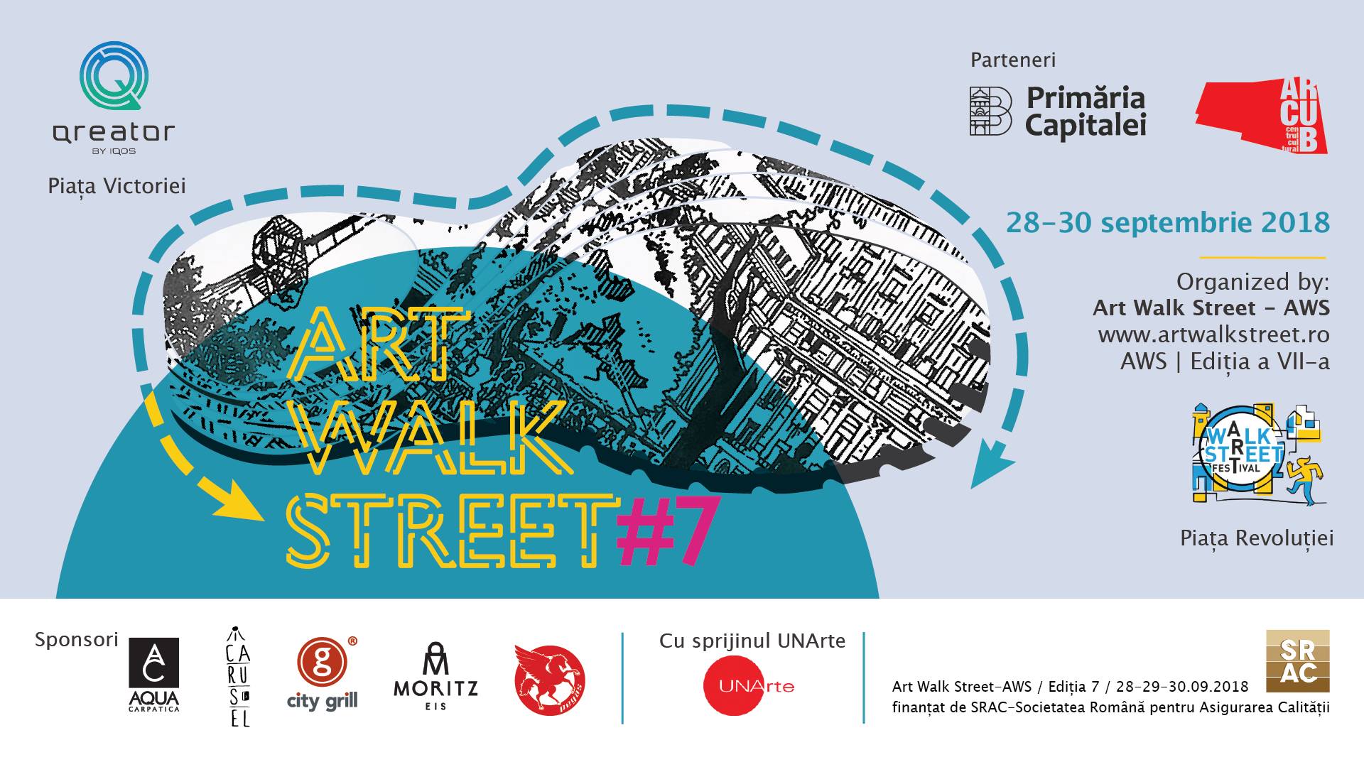 Art Walk Street AWS in Piata Revolutiei 2018