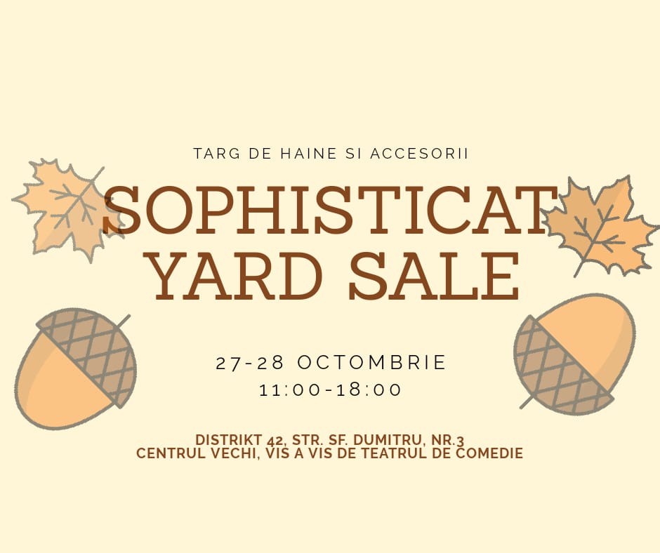 Sophisticat yard sale