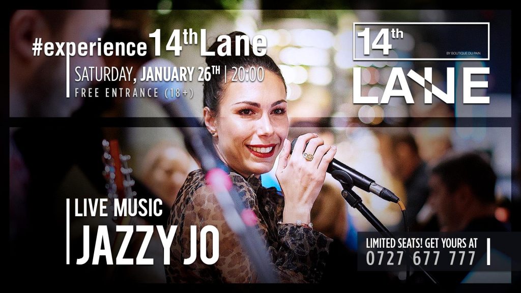 Jazzy Jo live la 14thLane