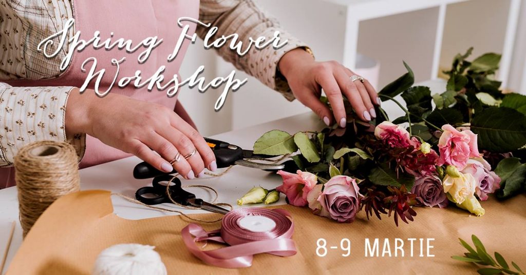 workshop de design floral de 8 martie