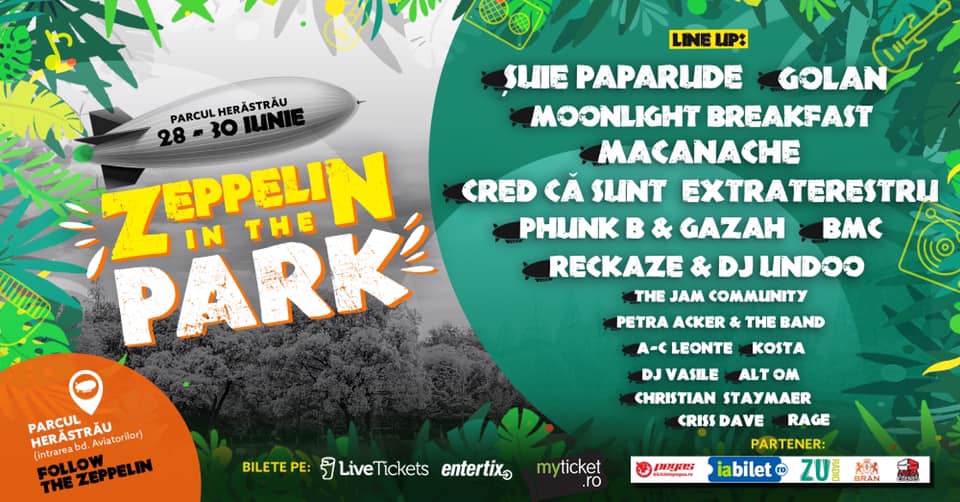Zeppelin in the park
recomandari weekend 28-30 iunie