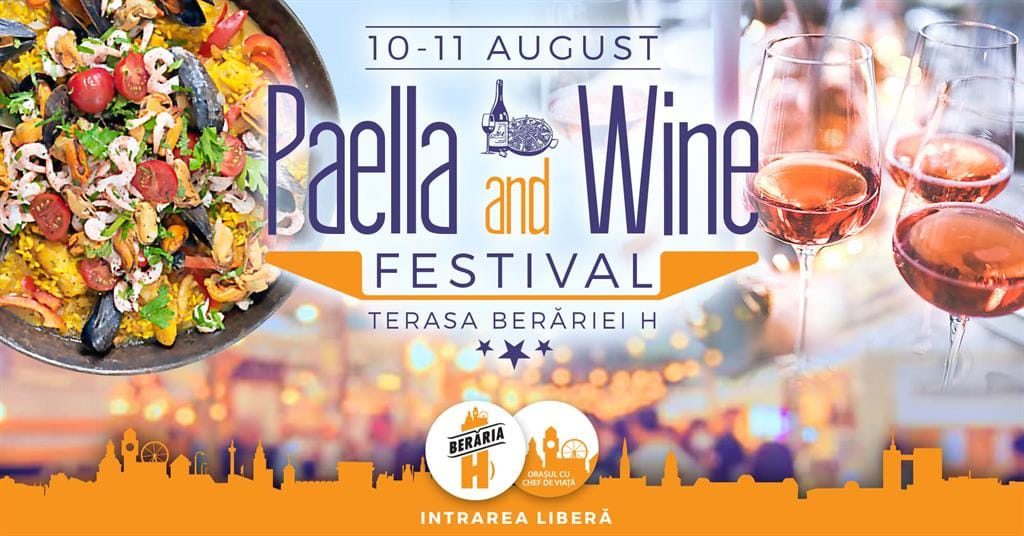 Paella and wine festival
weekend 9-11 aug