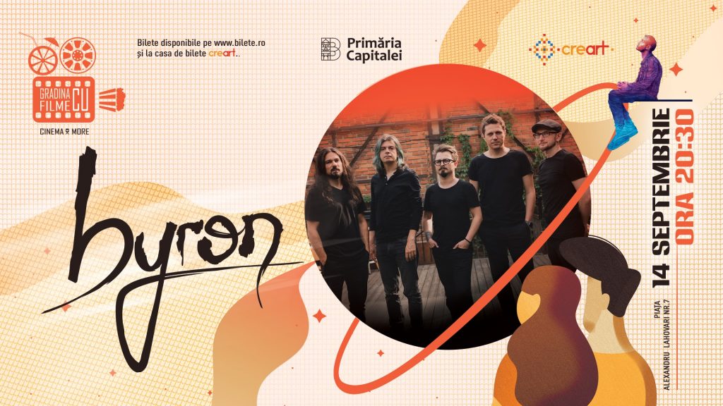 concert Byron la gradina cu filme
weekend 13-15 sept