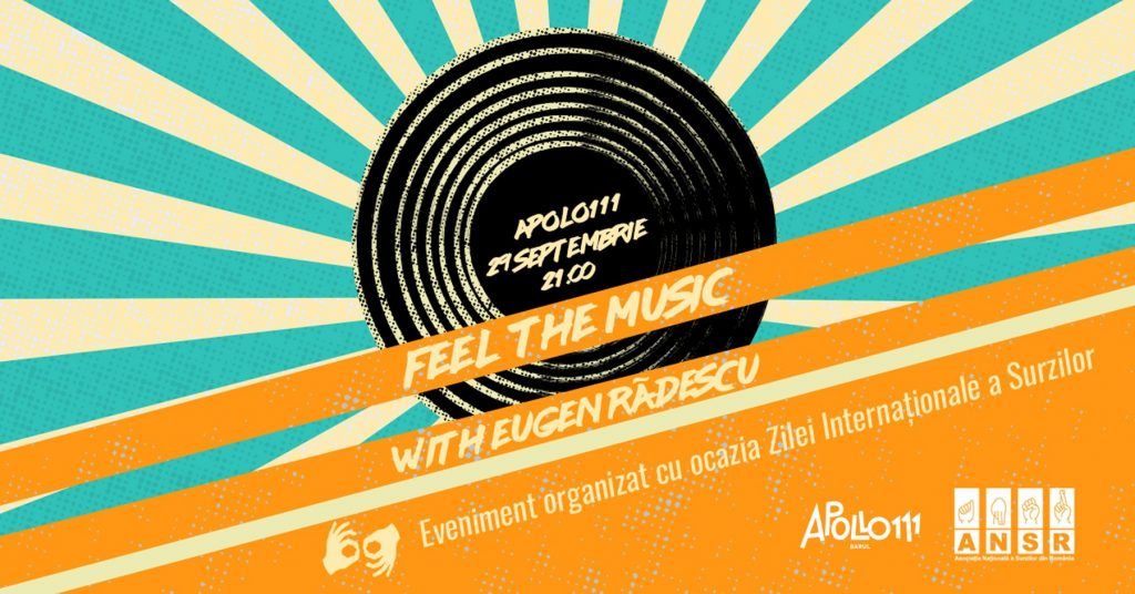 Feel the music la Apolo111
weekend 27-29 sept