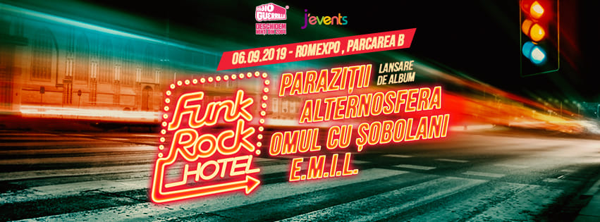 Funk Rock Hotel 15
weekend 6-8 sept