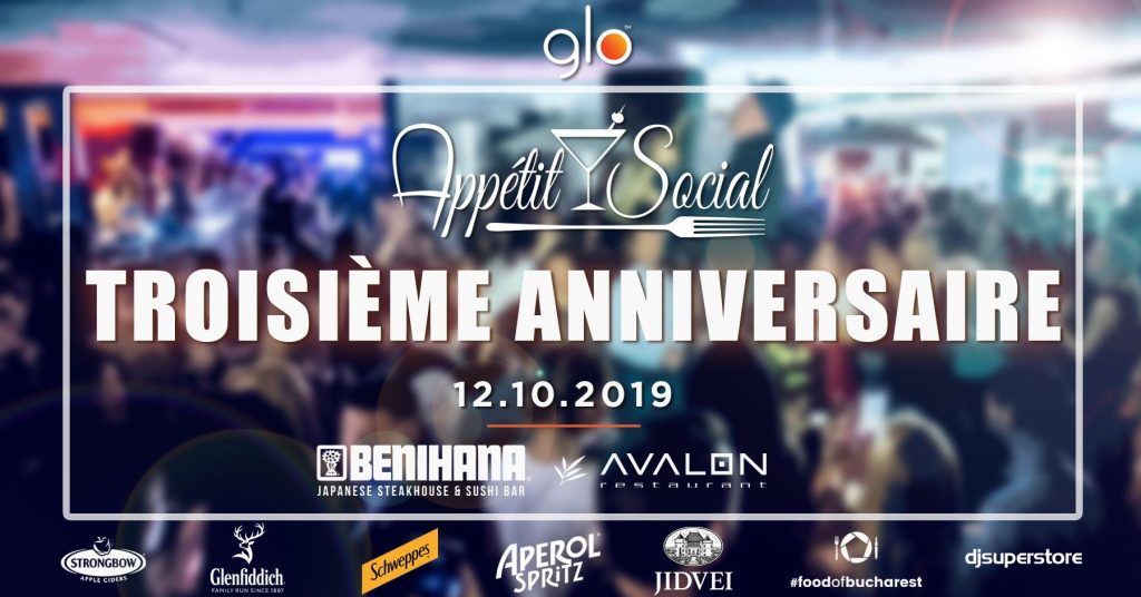 Appetit Sociale - Troisieme anniversaire
weekend 11-13 octombrie