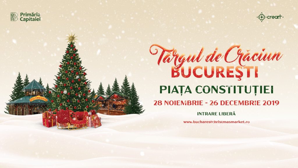 targul de craciun 2019 Bucuresti
weekend 29 nov-1 dec