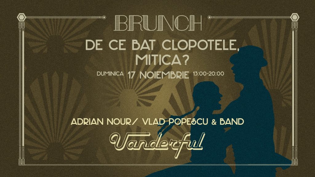 uanderful brunch
weekend 15-17 noiembrie