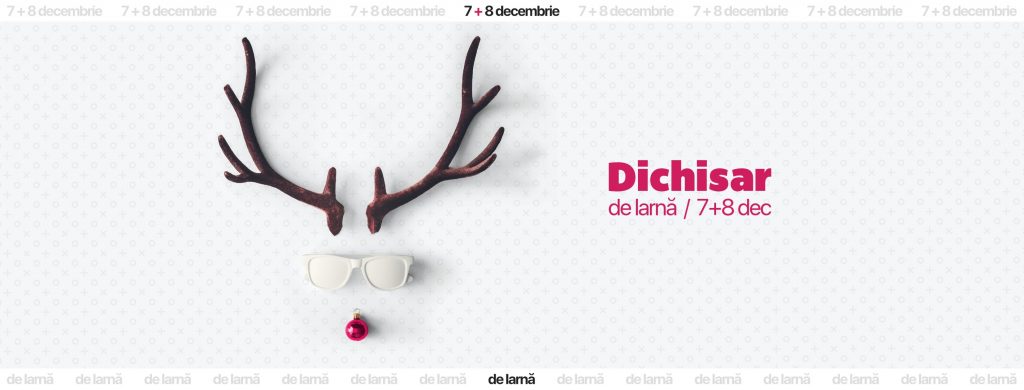 Dichisar de iarna 
weekend 6-8 dec