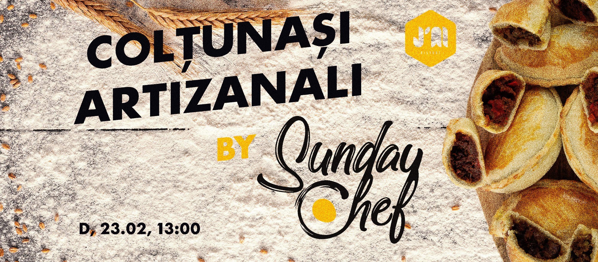 Coltunasi artizanali la j'ai bistrot
weekend 21-23 februarie