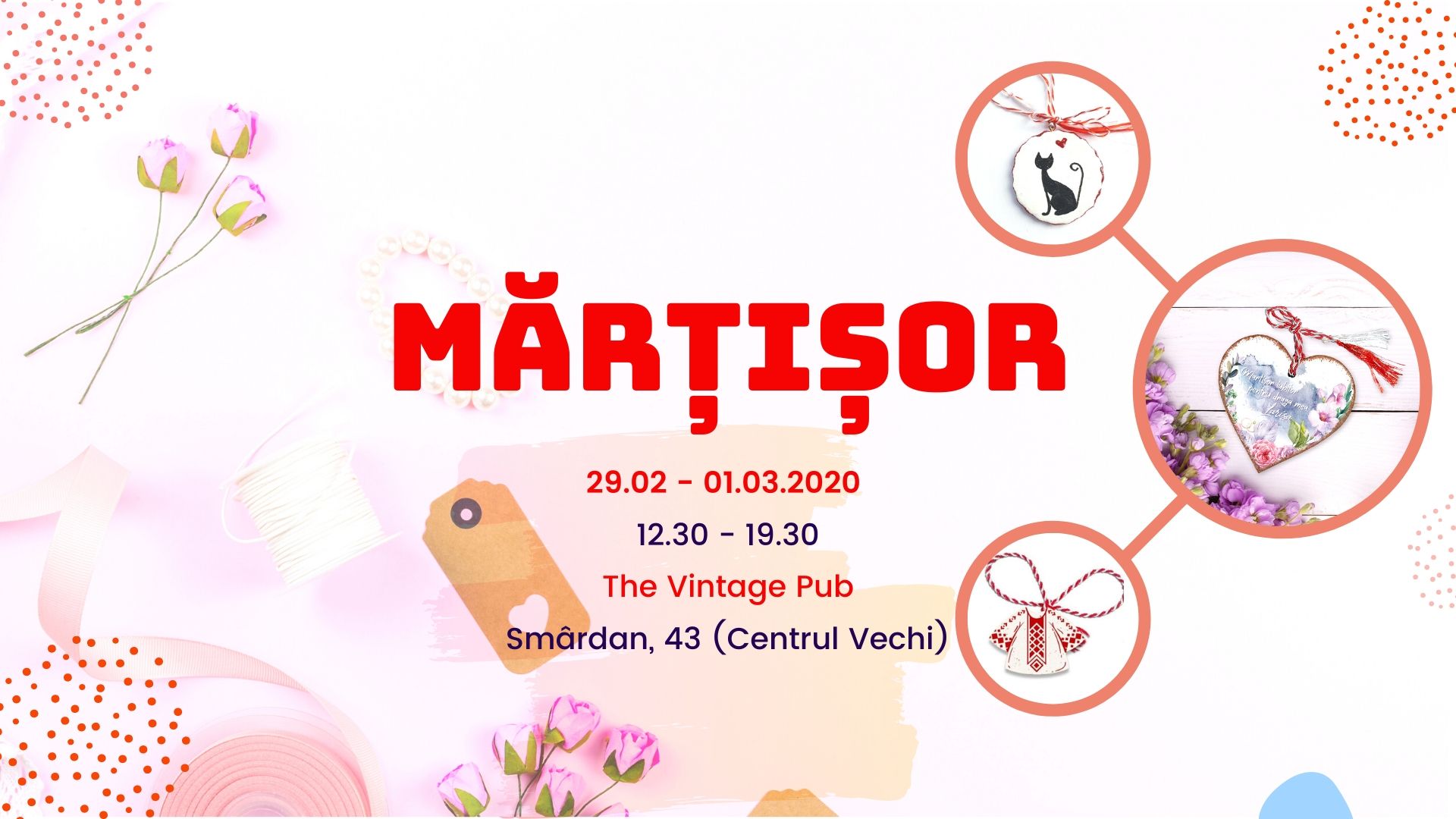 Targ de martisor
weekend 28 feb 1 martie