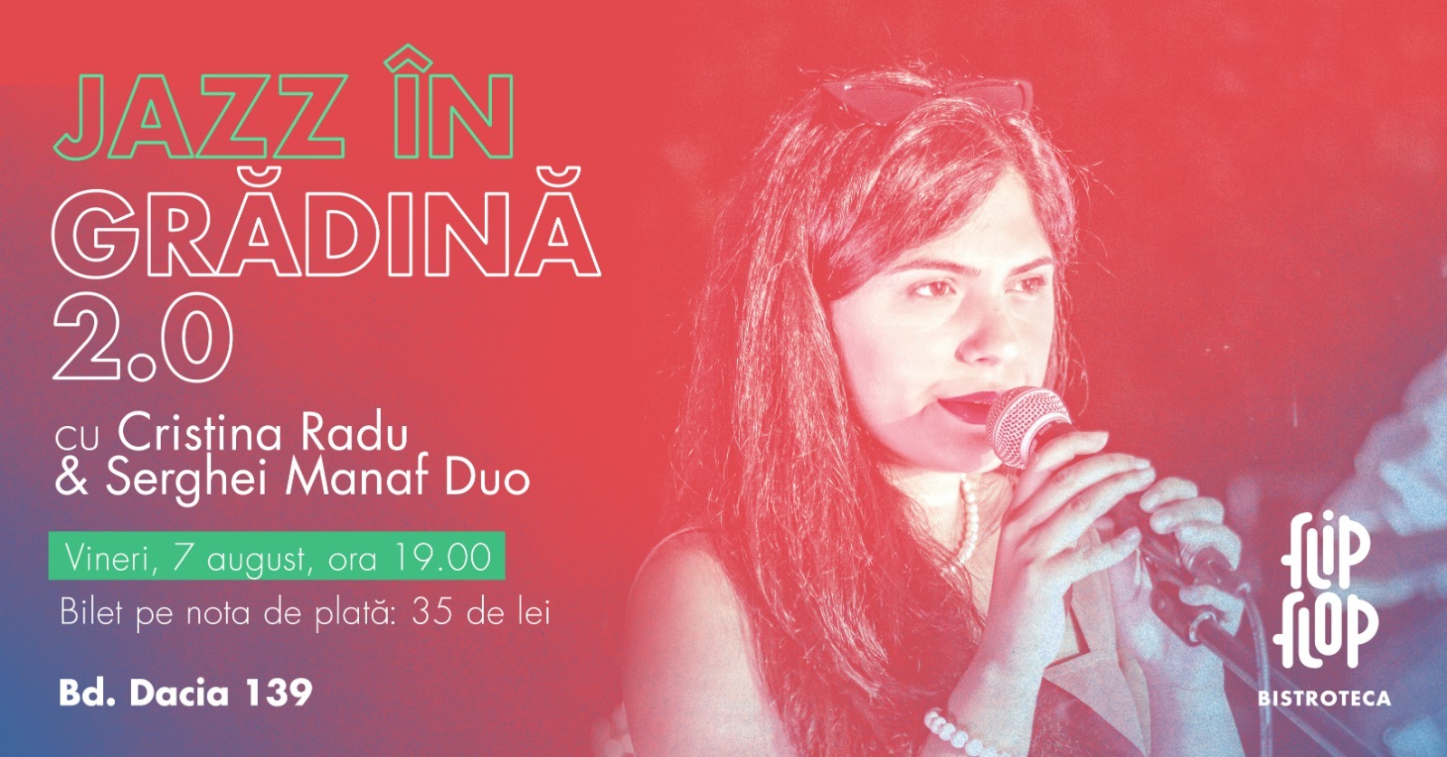 evenimente weekend 7-9 augustjazz in gradina la flip flop bistroteca