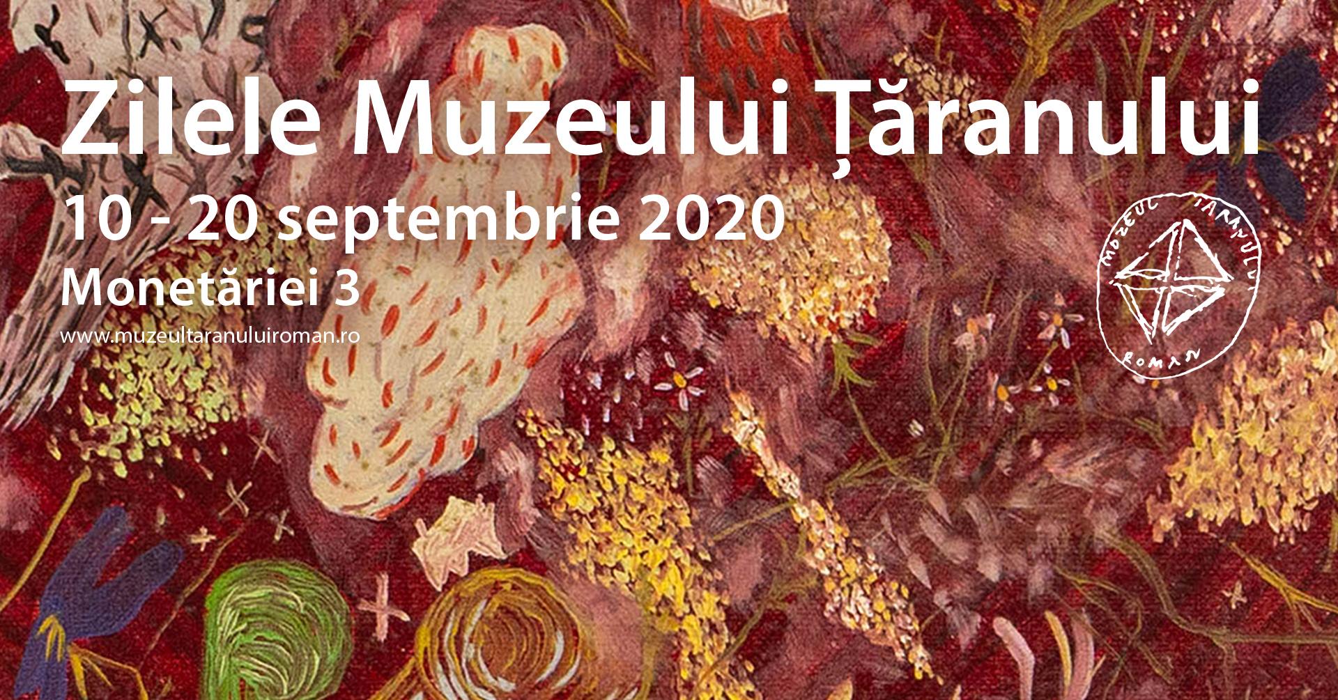 evenimente weekend 11-13 sept
zilele muzeului taranului