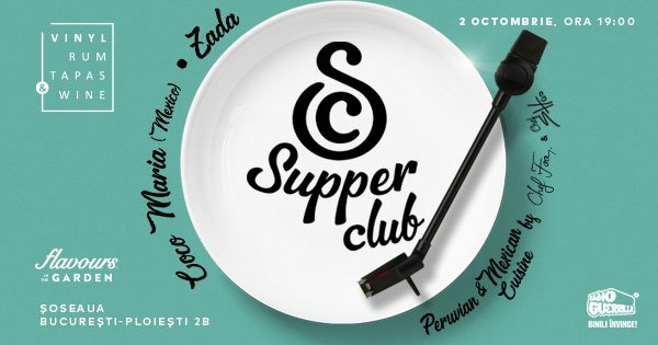 evenimente weekend 2-4 octombrie
supper club vrtw