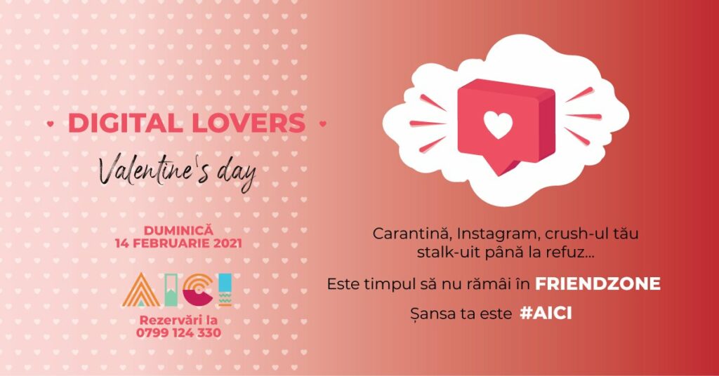 Valentine's day digital lovers la #aici