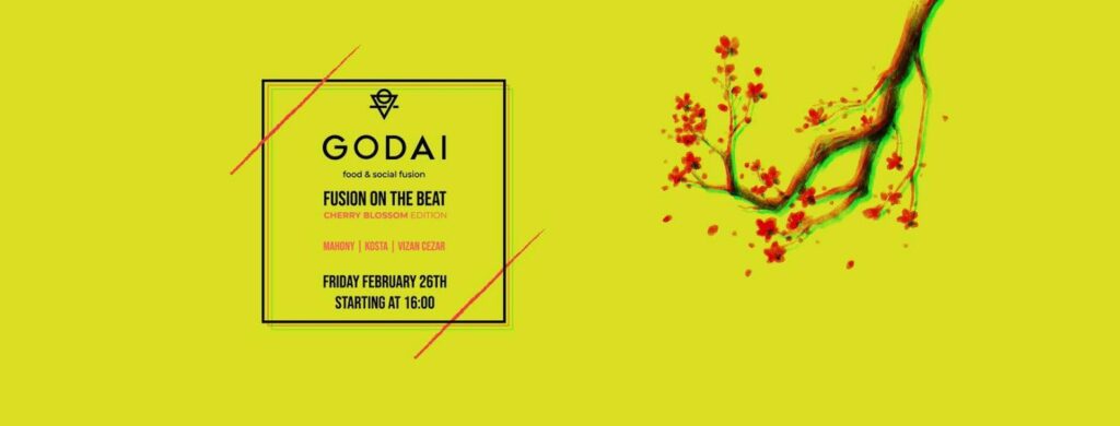 evenimente weekend 26-28 feb
fusion the beat la restaurant godai