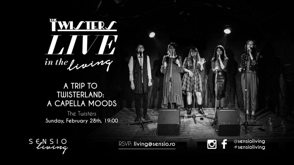evenimente weekend 26-28 feb
twisters la sensio living