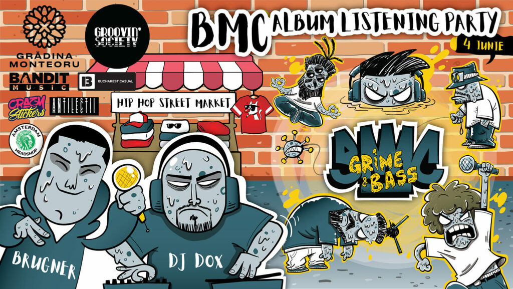 weekend evenimente 4-6 iunie
hip hop street market la Monteoru