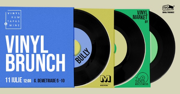 weekend evenimente 9-11 iulie
vinyl brunch