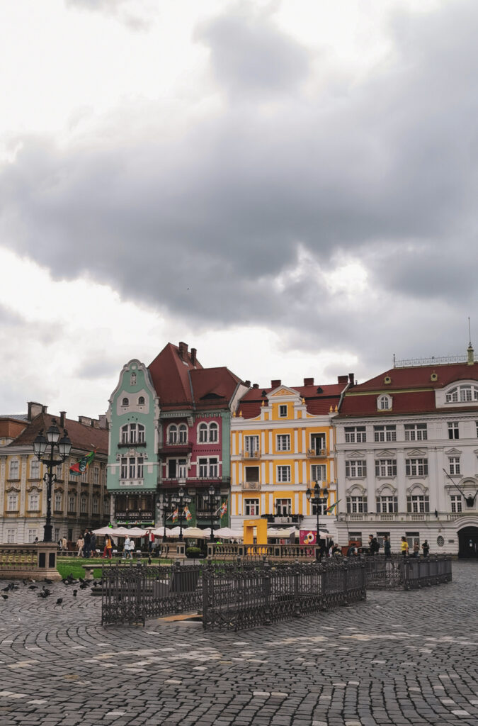 timisoara cladiri colorate