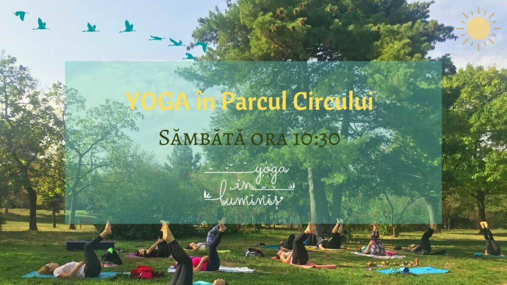 weekend 3-5 iunie yoga in parc