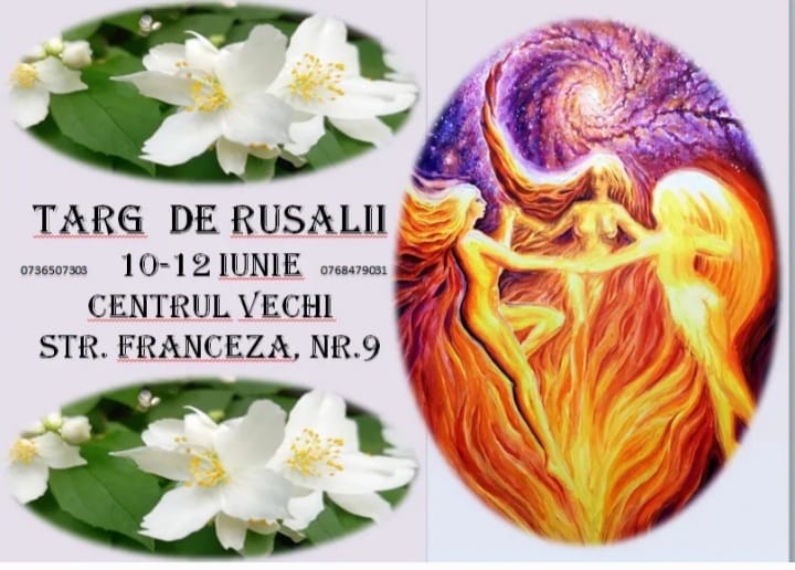 evenimente weekend 10-13 iunie targ de rusalii