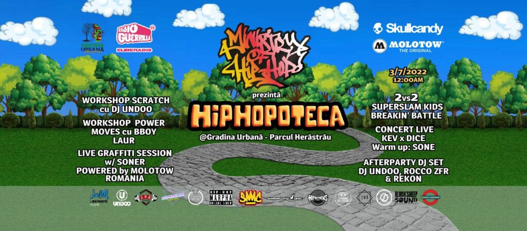hiphopoteca weekend evenimente 1-3 iulie