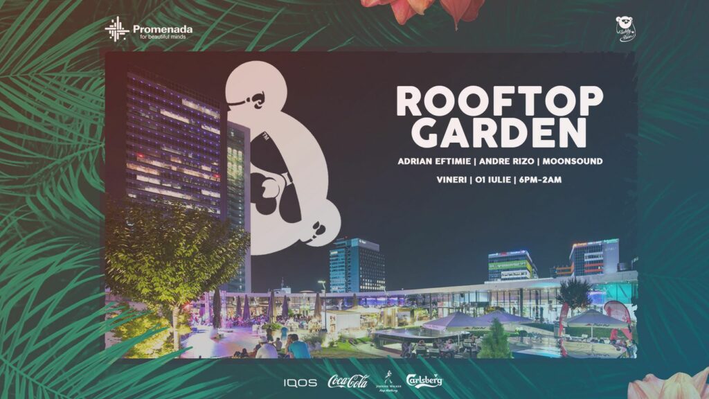 rooftop garden weekend evenimente 1-3 iulie