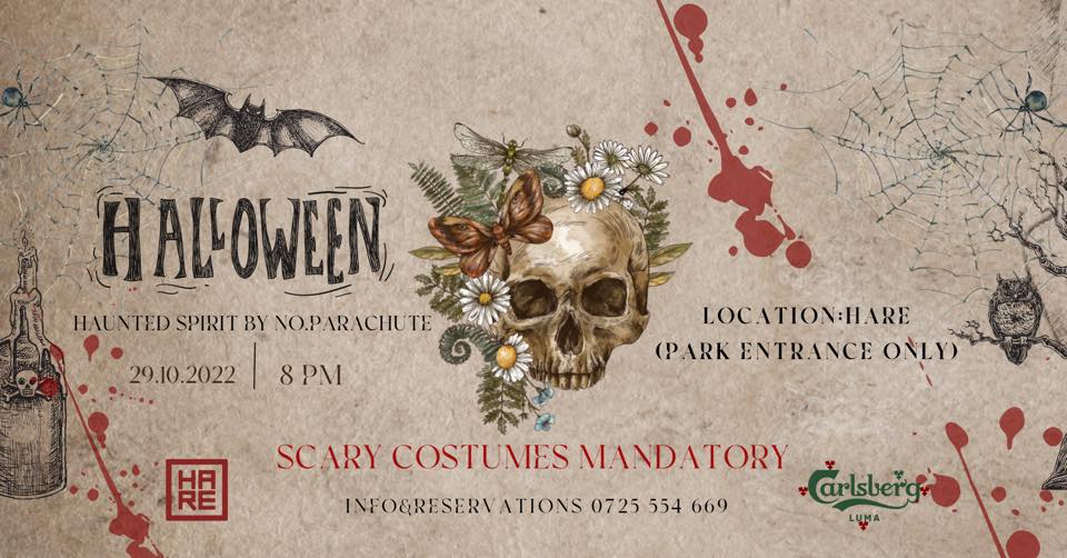 Halloween Weekend  28-30 oct la hare garden 