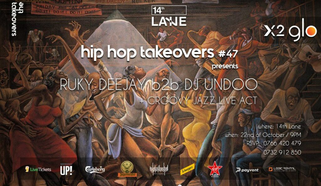 weekend 22-23 oct hip hop takeovers