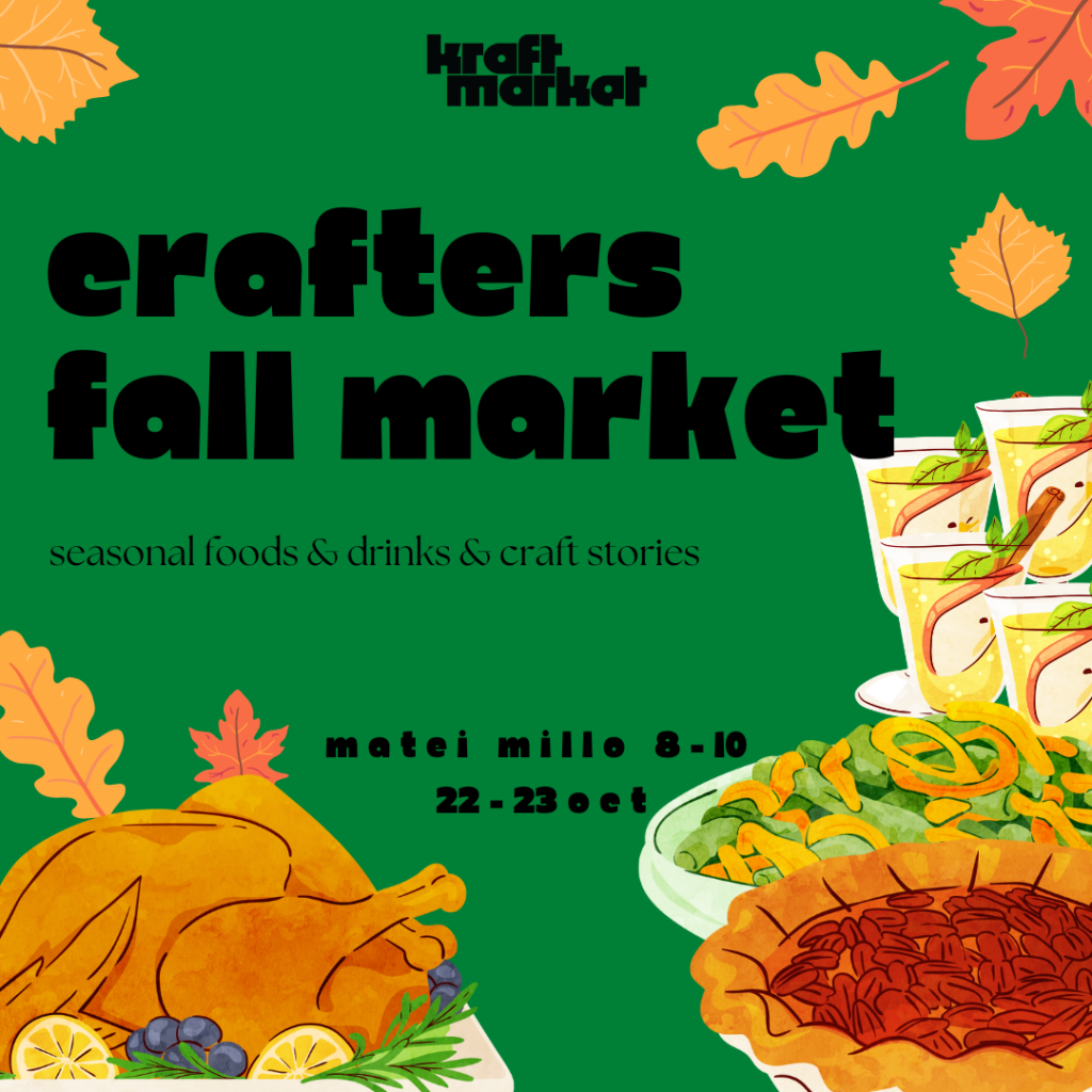 weekend 22-23 oct crafters fall market 