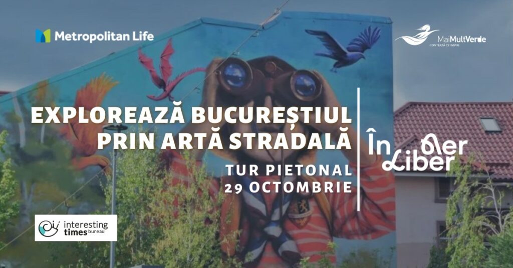 Weekend  28-30 oct tur pietonal de arta stradala