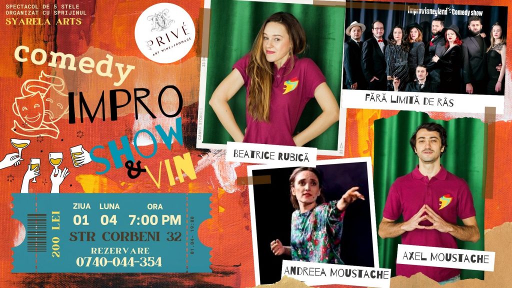 weekend 31 martie - 2 aprilie
impro show