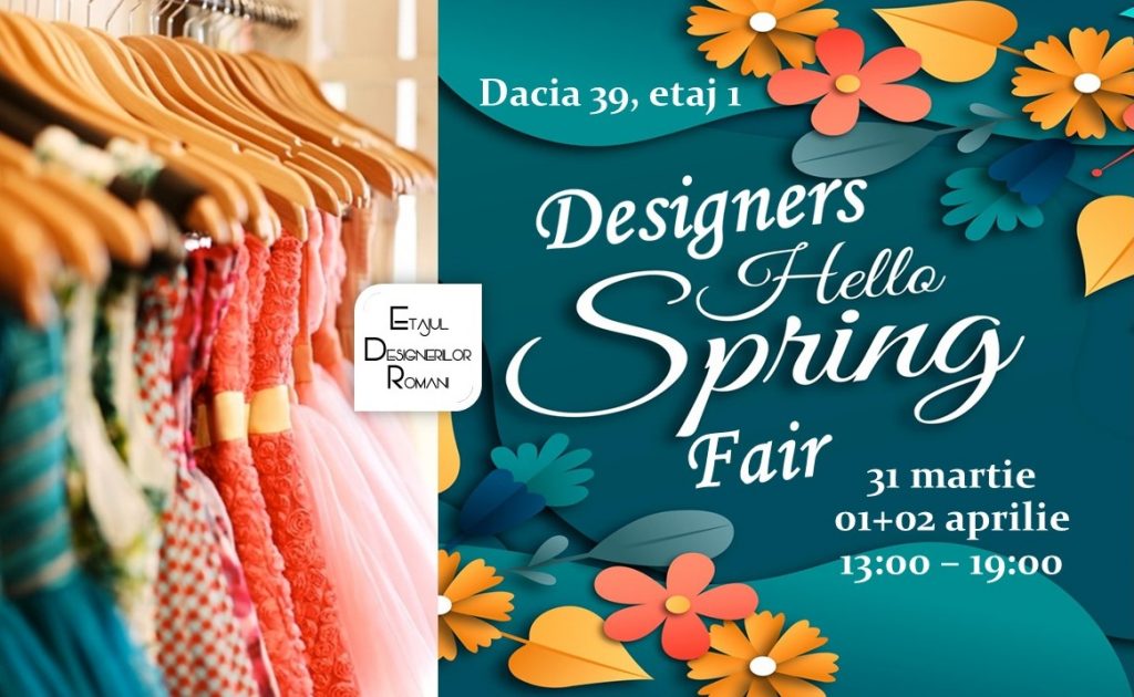 weekend 31 martie - 2 aprilie
designers fair