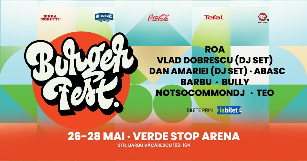 burger fest
weekend 26-28 mai